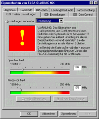 Übertaktung