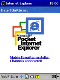 Pocket Internet Explorer