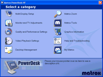 Matrox PowerDesk-HighFidelity