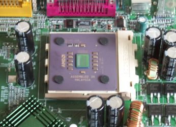 Duron auf Mainboard (MSI K7T Pro)