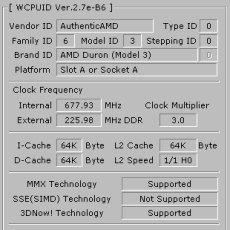 WCPUID Duron 678