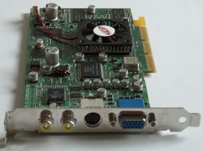 Anschlüsse der Radeon 64MB ViVo