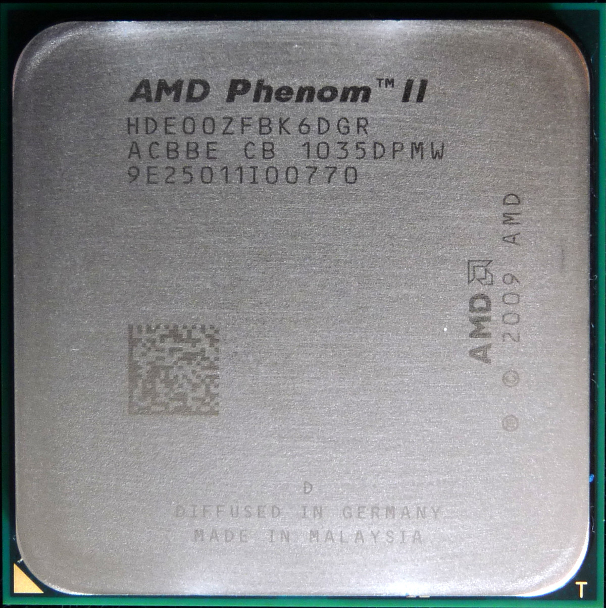 Phenom ii x6 характеристики