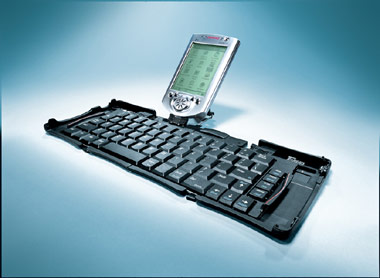 Stowaway Keyboard mit iPAQ