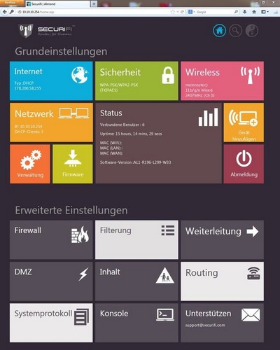 Browser Interface