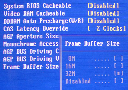 BIOS: Frame-Buffer