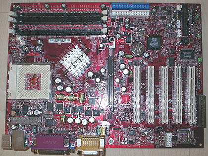 Layout MSI K7N420Pro