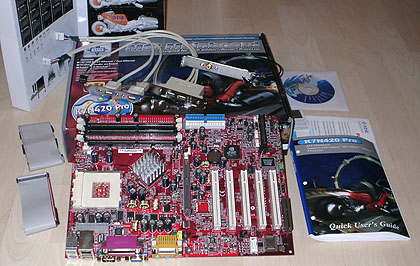Lieferumfang MSI K7N420Pro