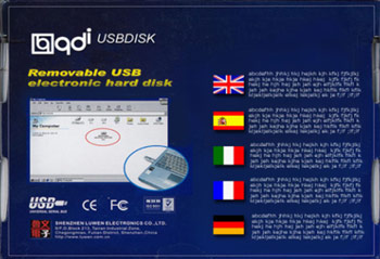 QDI USB Disk Box Shot