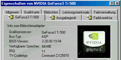 Treiber-Informationen