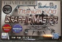 HIS GeForce3 Ti500 Box