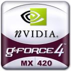 nVidia GeForce4 MX420 Logo