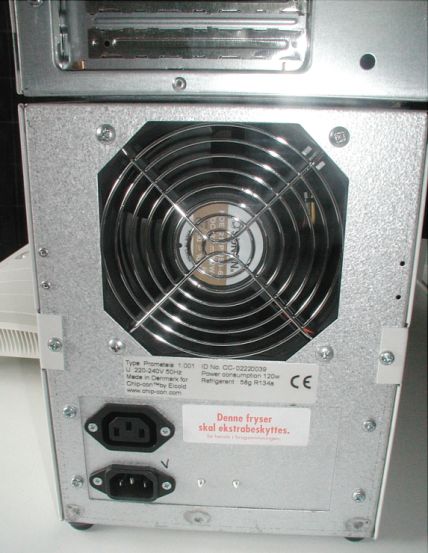 Stromanschluss Kühlsystem