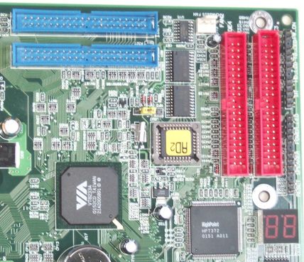 Southbridge und Diagnose-LED