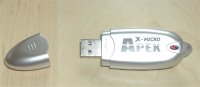 X-Micro Apex USB Flash Stick 128 MB