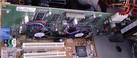 Voodoo5 5500 im Mini-Tower