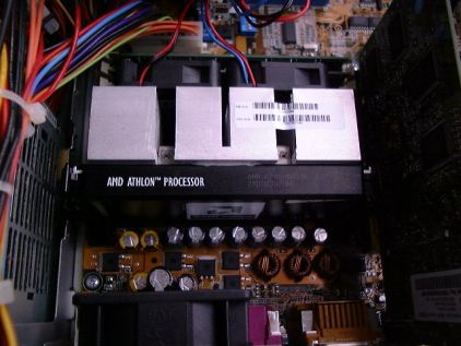 Athlon im Testsystem