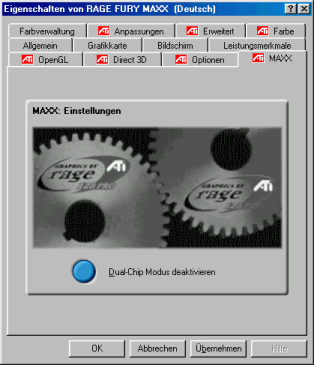 Dual-Chip Einstellung