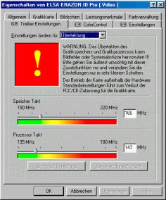 Standard-Einstellung