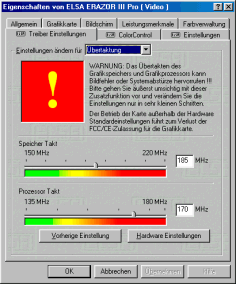 Übertaktet
