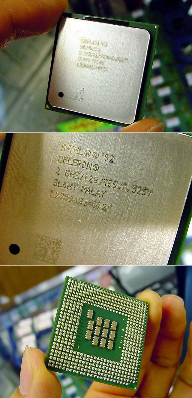 Intel Celeron 2 GHz in Japan
