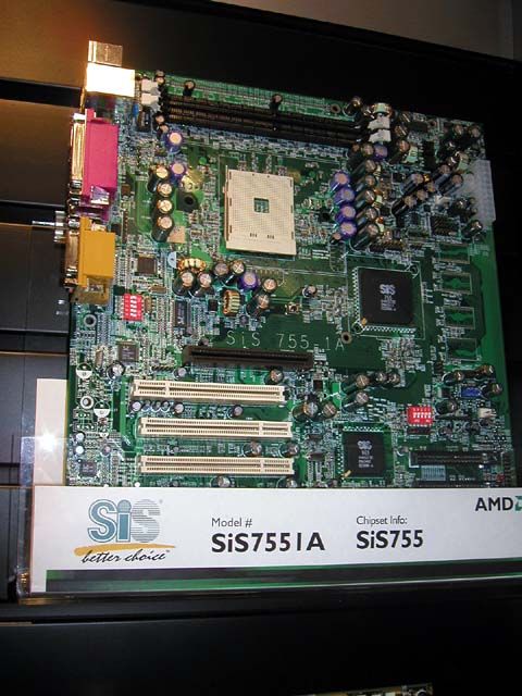 SiS755 Referenzboard