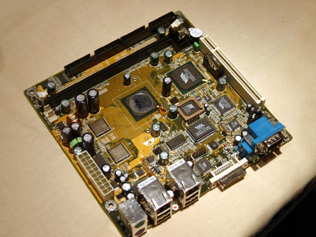 Mini-ITX Board mit zwei C5P