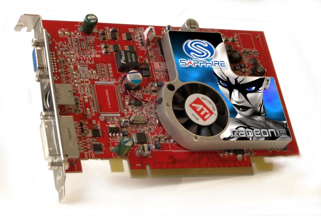 Sapphire Radeon X700 noch im Referenzdesign mit roter Platine
