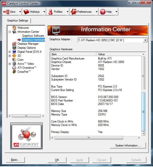 CCC Hardware-Infos