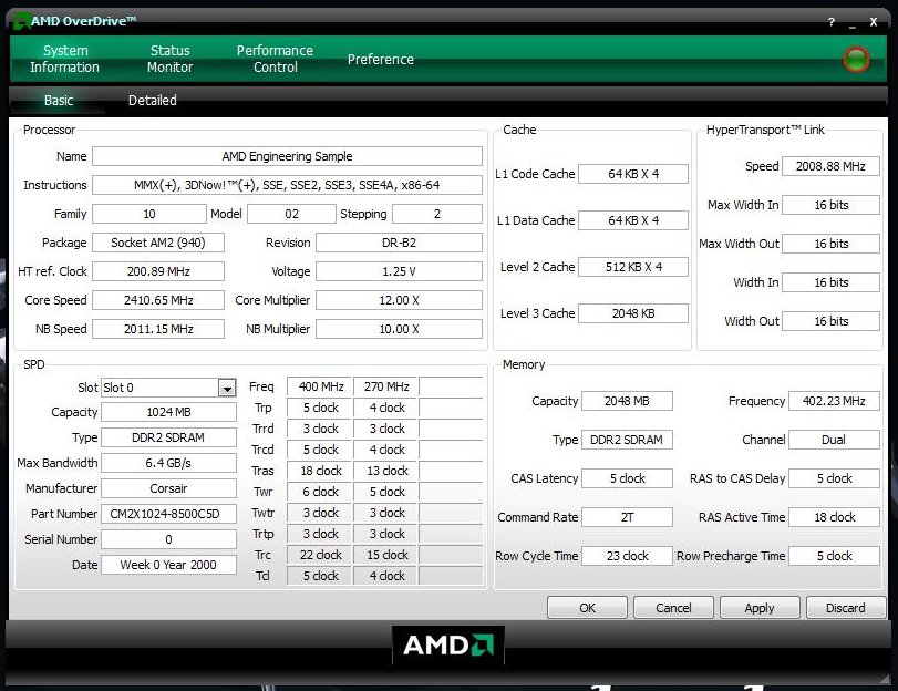 AMD OverDrive