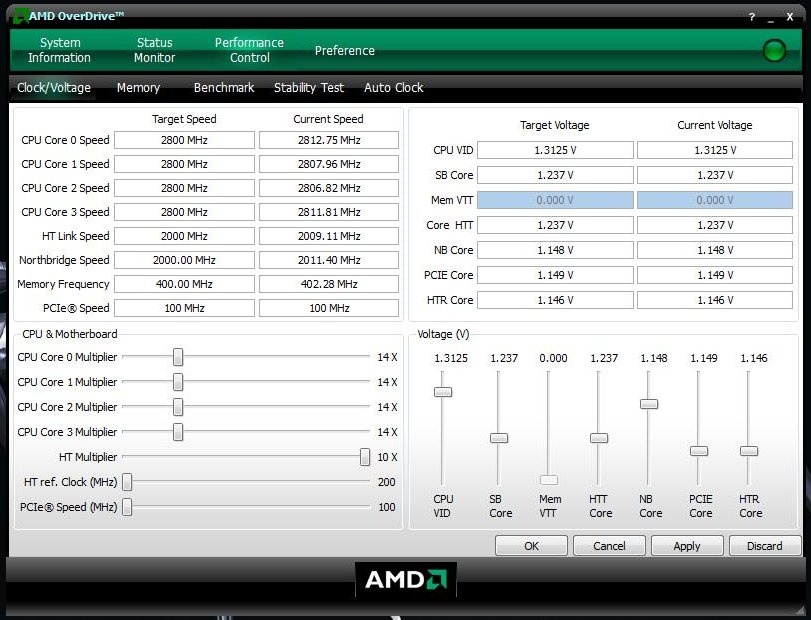 OverDrive: Übertaktet auf 2,8 GHz