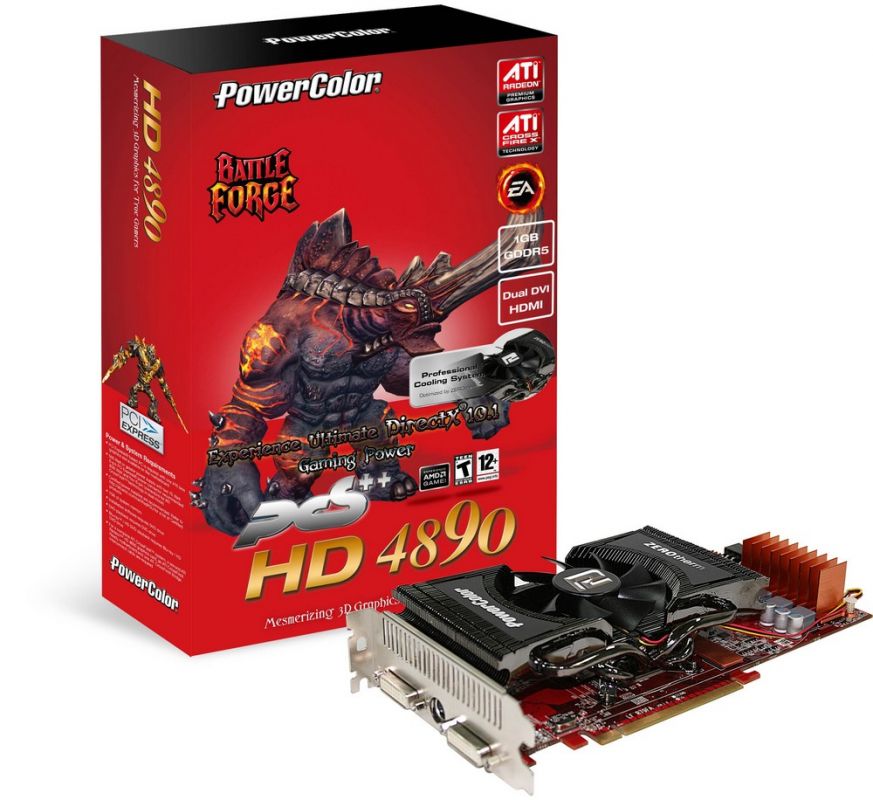 PowerColor PCS++ HD4890 Battle Forge Edition