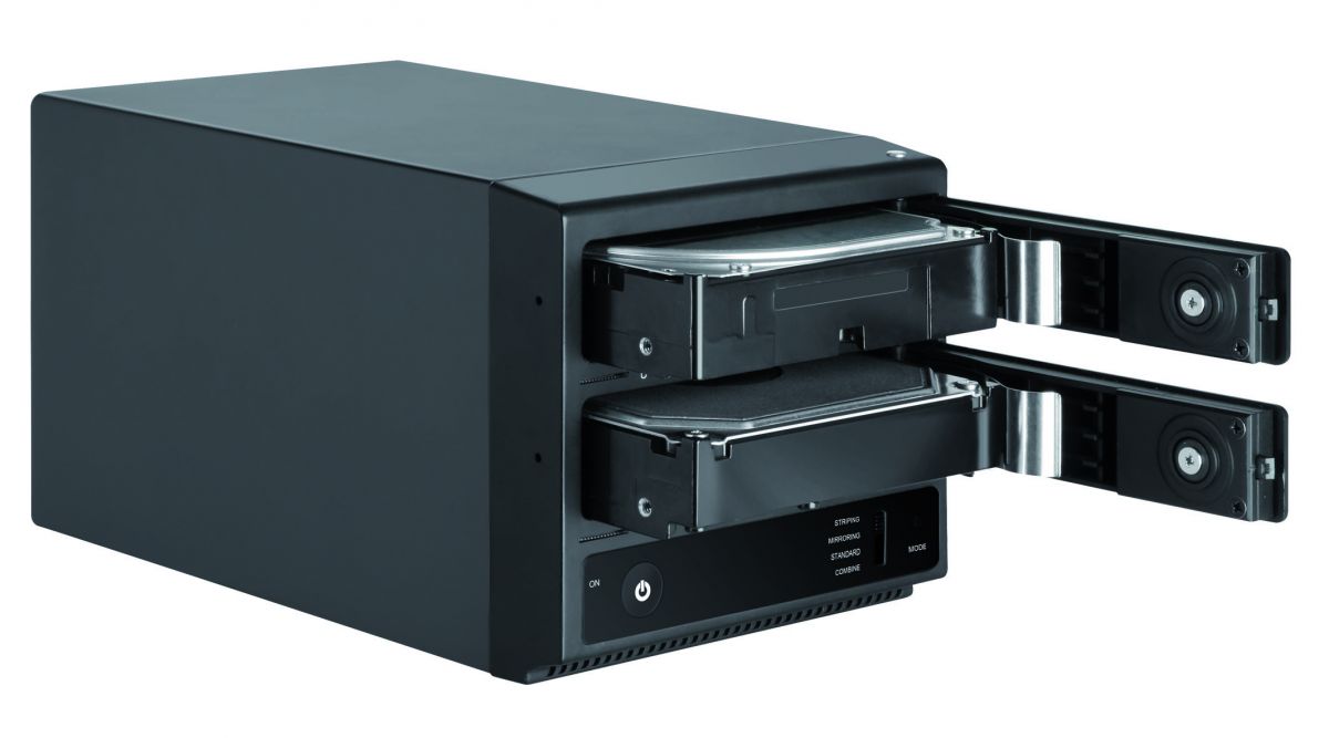 Sharkoon 2-Bay RAID Box - HDDs