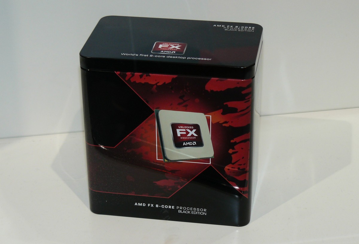 Verpackung der AMD FX CPU