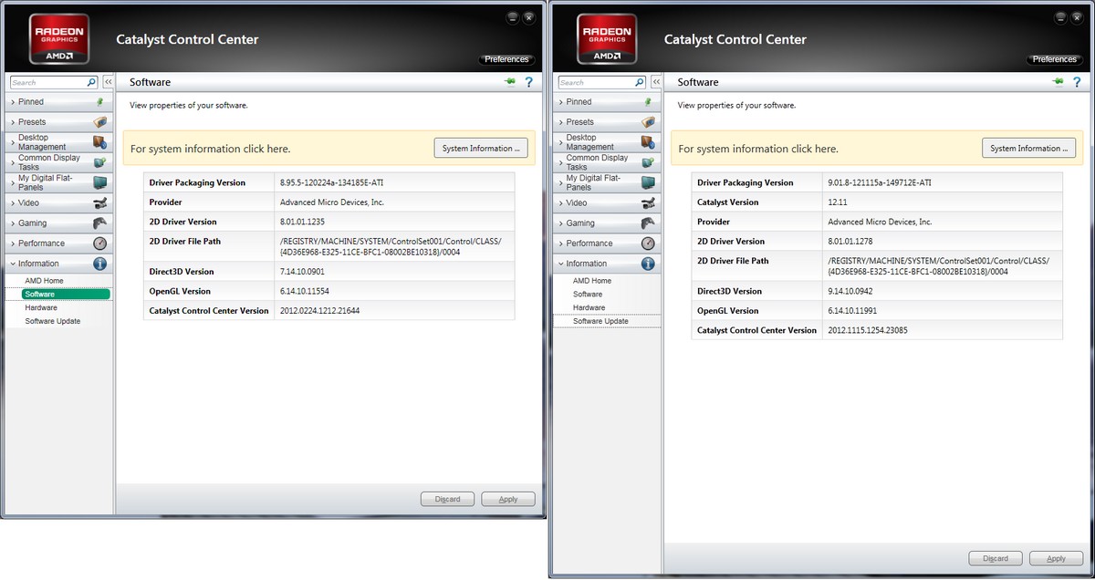 Vergleich: CCC Software-Infos