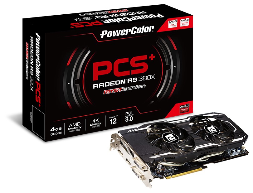 PowerColor PCS+ R9 380X Myst. Edition 