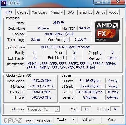 AMD FX-6330 Black Edition â€