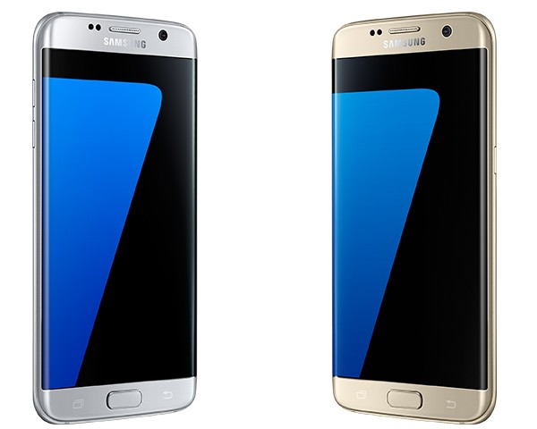 Galaxy S7 edge Silber & Gold