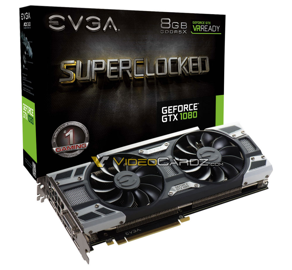 EVGA GeForce GTX 1080 Superclocked