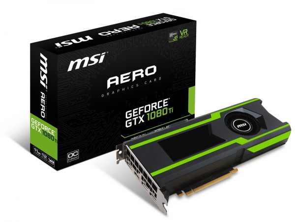 MSI GeForce GTX 1080 Ti Aero 11G OC