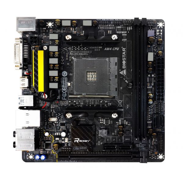 Biostar X370GTN B350GTN LED