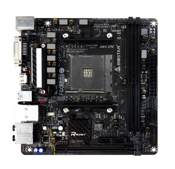 Biostar X370GTN B350GTN Top