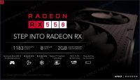 Radeon RX 550 overview