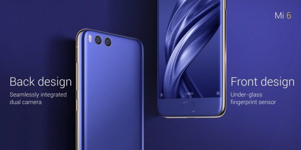 Xiaomi Mi6 design