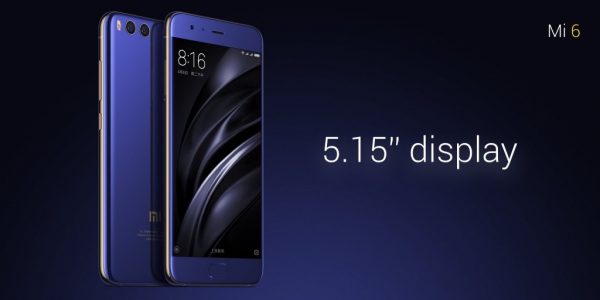 Xiaomi Mi6 display