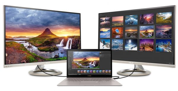 ASUS Zenbook 3 Deluxe Dual-Monitor