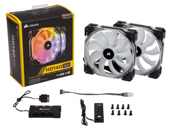 Corsair HD140 RGB Set