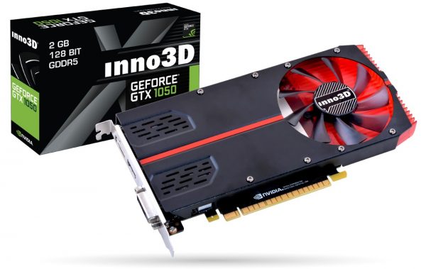 Inno3D GeForce GTX 1050 Ti (1-Slot Edition) Box