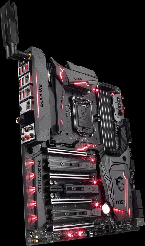 MSI Z270 GODLIKE GAMING Red