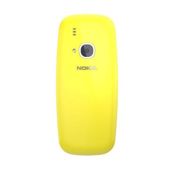 Nokia 3310 Gelb Hinten